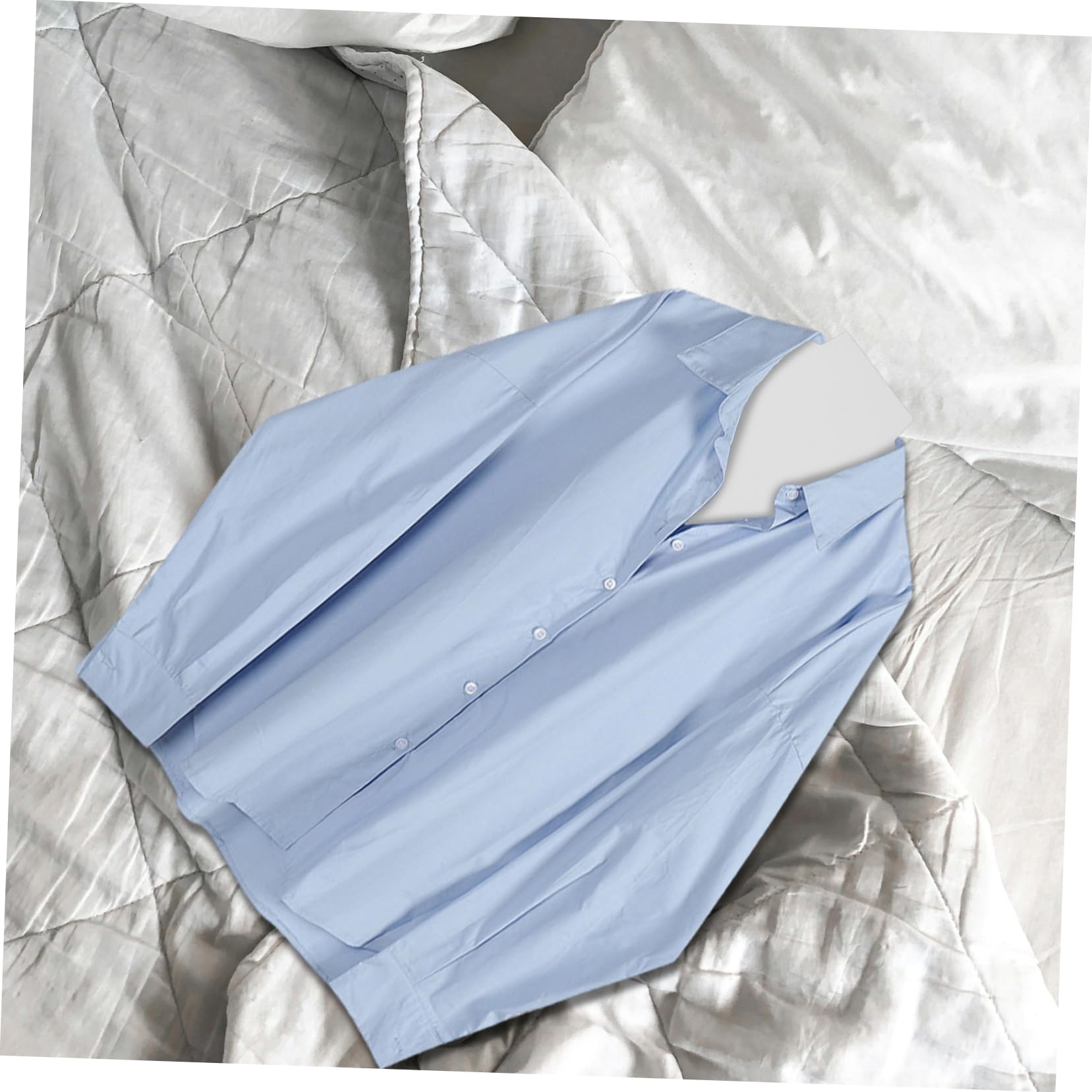 DIYEAH 60 Sheets Shirt Cardboard Inserts - Premium Laundry Folding Boards for T-Shirts & Dress Shirts | Perfect for Closet Organization & Travel Packing | Reusable Shirt Storage & Stacking Forms