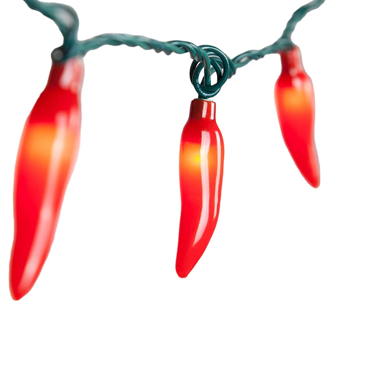 35 Red Chili Pepper String Lights - 13.6FT UL Listed Indoor/Outdoor LED Decor for Patio, Garden, Gazebo & Pergola | Perfect for Backyard Parties, Wedding Decorations & Holiday Lighting