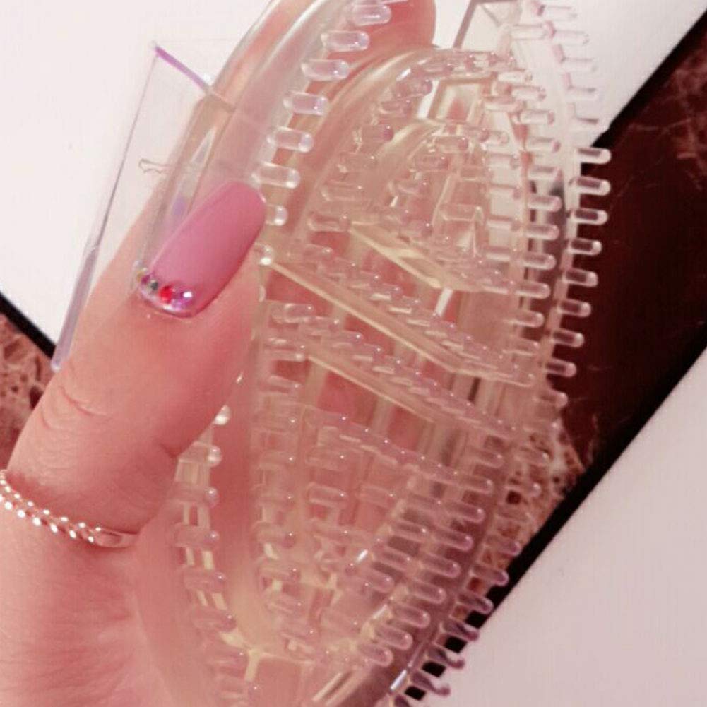 Handheld Anti-Cellulite Body Massager - Gua Sha Massage Brush for Detox & Body Shaping - Works with Essential Oils (Transparent) | Perfect for Home Spa, Lymphatic Drainage & Self-Care Routine