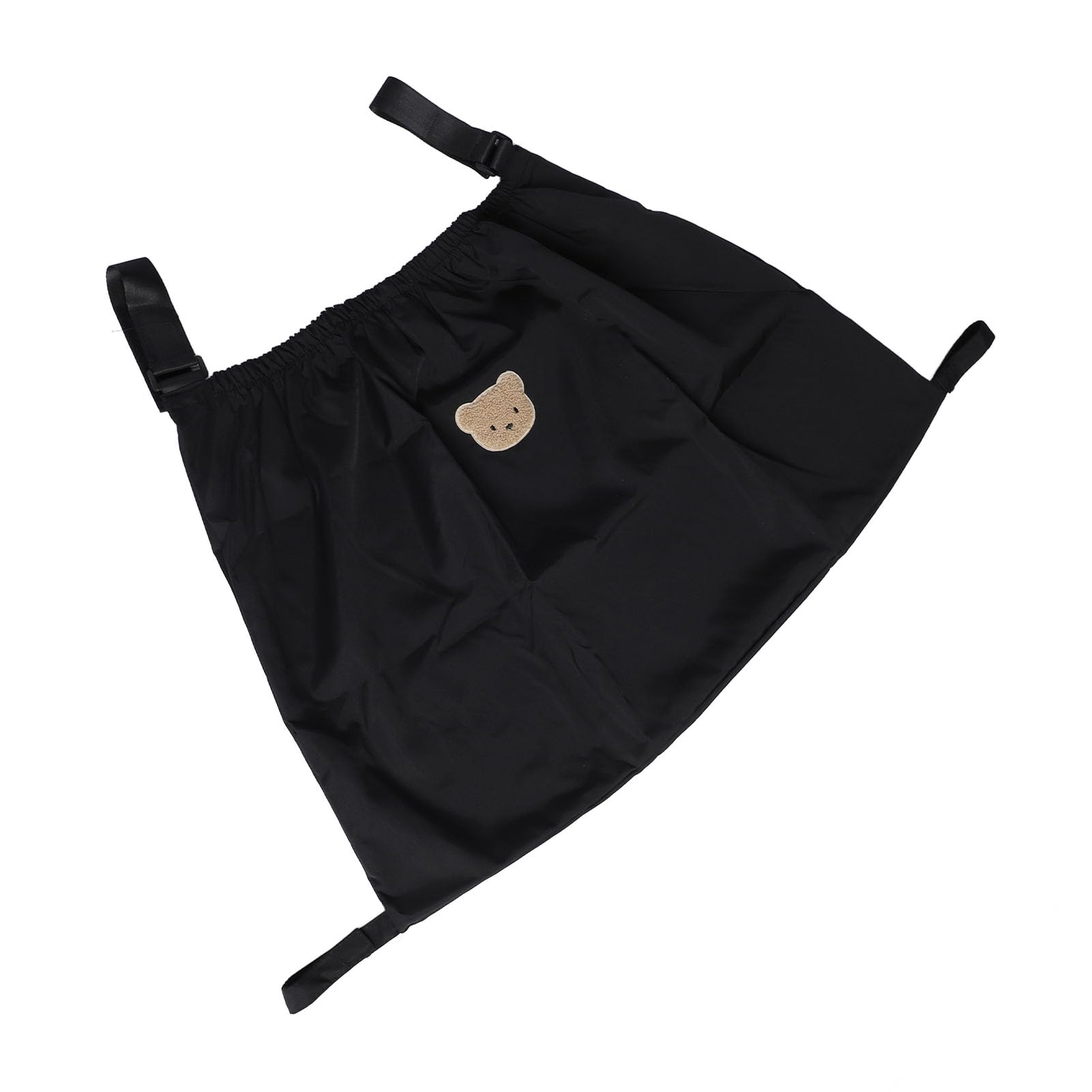 Childress Side Sling Stroller Organizer - Adjustable Non-Slip Storage Bag for Diapers, Snacks & Baby Essentials - Perfect for Strollers, Shopping Carts & Travel - Black