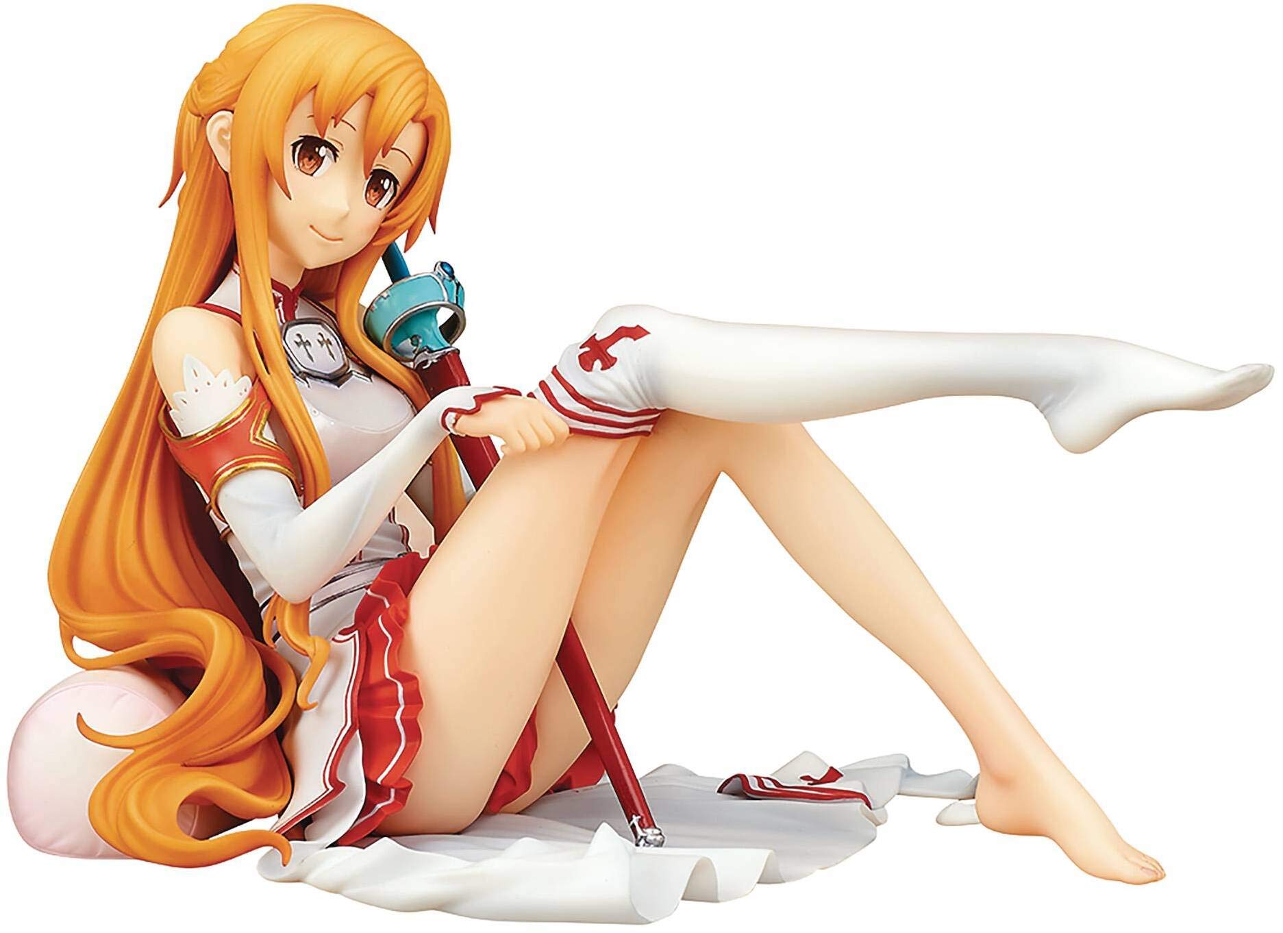 Sword Art Online Asuna 1/7 Scale Anime Figure - Premium Collectible Statue for Anime Fans & SAO Merchandise Lovers | Perfect for Display, Gaming Room Decor, and Otaku Collections