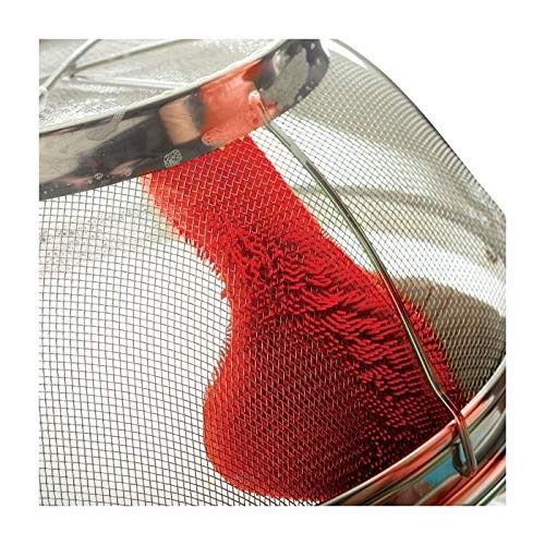 Norpro Silicone Dish Scrubber & Vegetable Cleaning Brush - Durable, Non-Scratch Kitchen Sponge for Pots, Pans & Produce (Red, 1 Pack) - Perfect for Washing Dishes, Cleaning Fruits & Vegetables