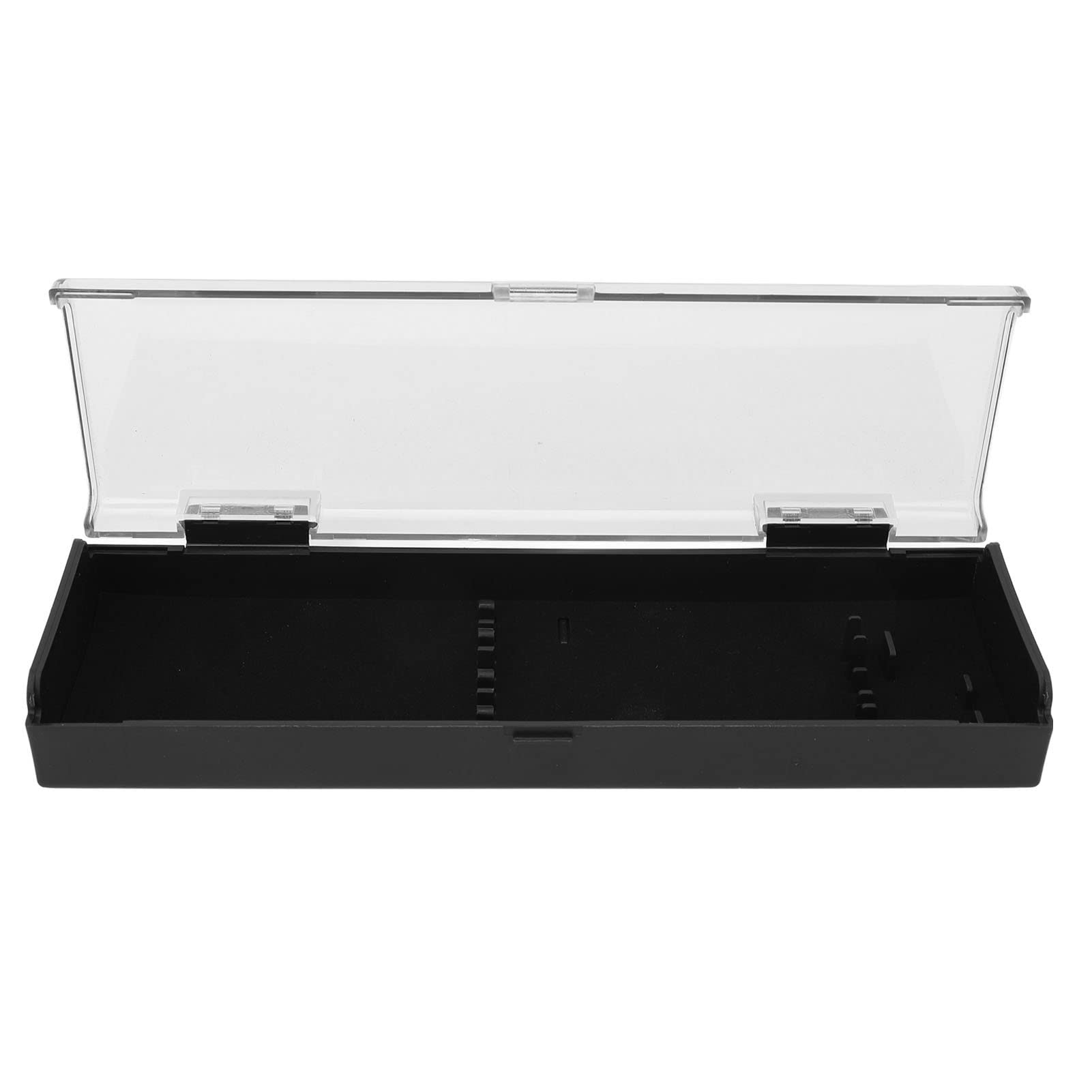 Professional EVTSCan Tweezers Storage Case - Black Eyelash Tweezer Organizer Box, Travel-Friendly & Portable Makeup Accessory Case - Perfect for Salon, Home Use & Travel Beauty Kit Organization