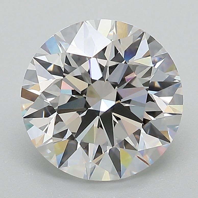 2.82 Carat D Color VVS2 Clarity Round Lab-Grown Diamond - Perfect for Engagement Rings, Wedding Bands & Fine Jewelry