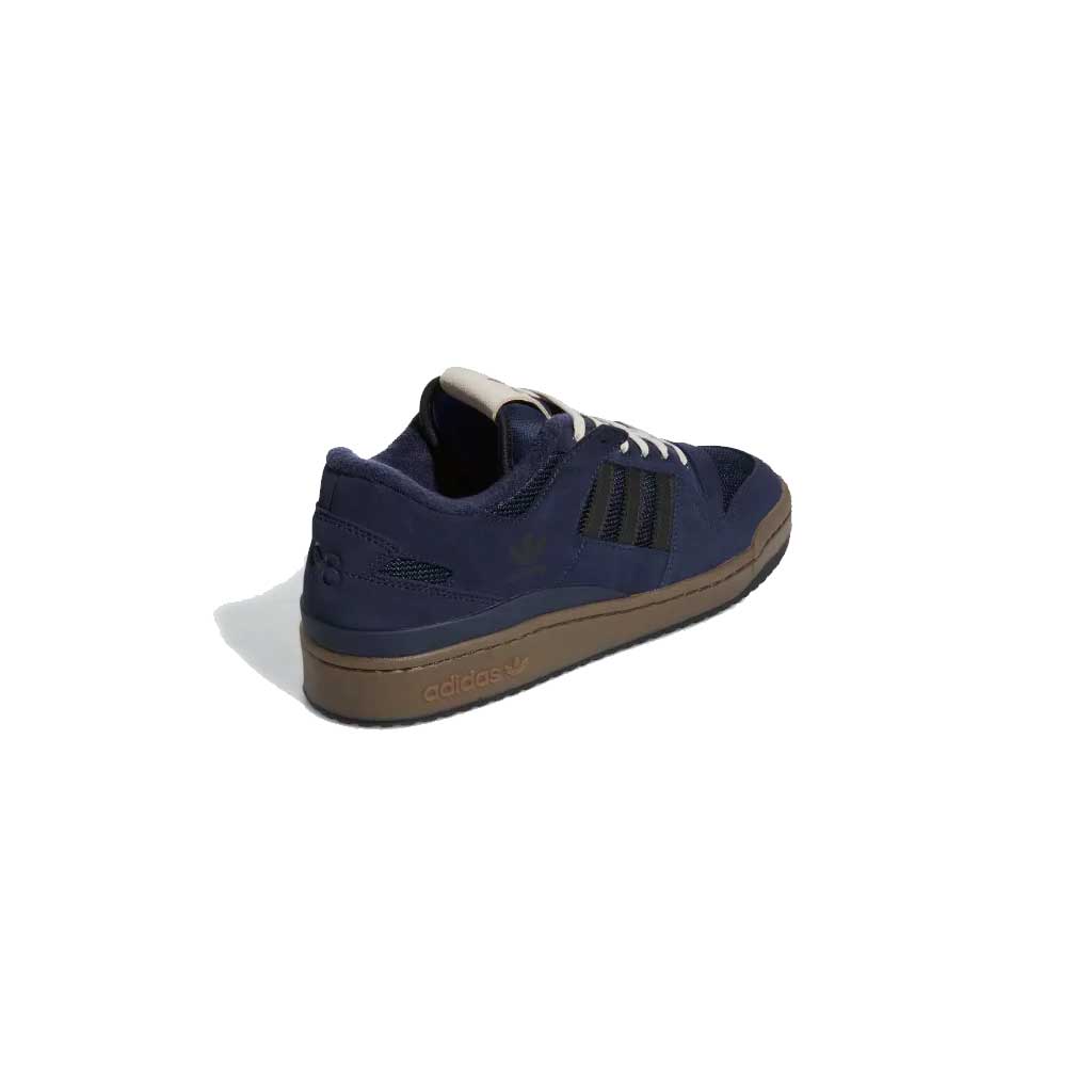 Adidas Forum 84 Low ADV Sneakers - Collegiate Navy/Core Black/Blue Bird - Men's Retro Basketball Shoes for Casual Wear & Street Style