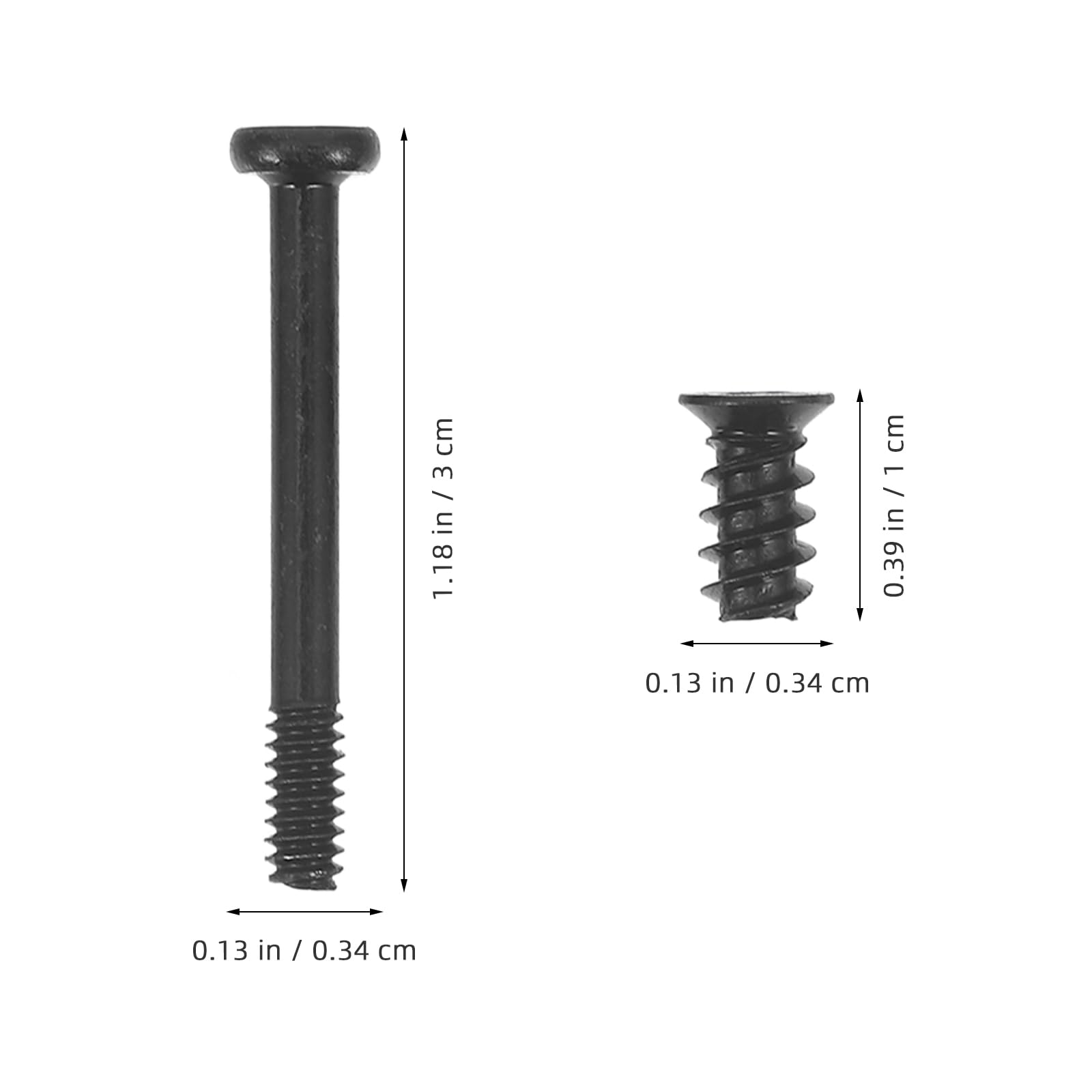 60pcs Durable Computer Cooling Fan Mount Screws Set - Long & Short Case Fan Screws for PC Build, Laptop Repair & Gaming Rig Maintenance
