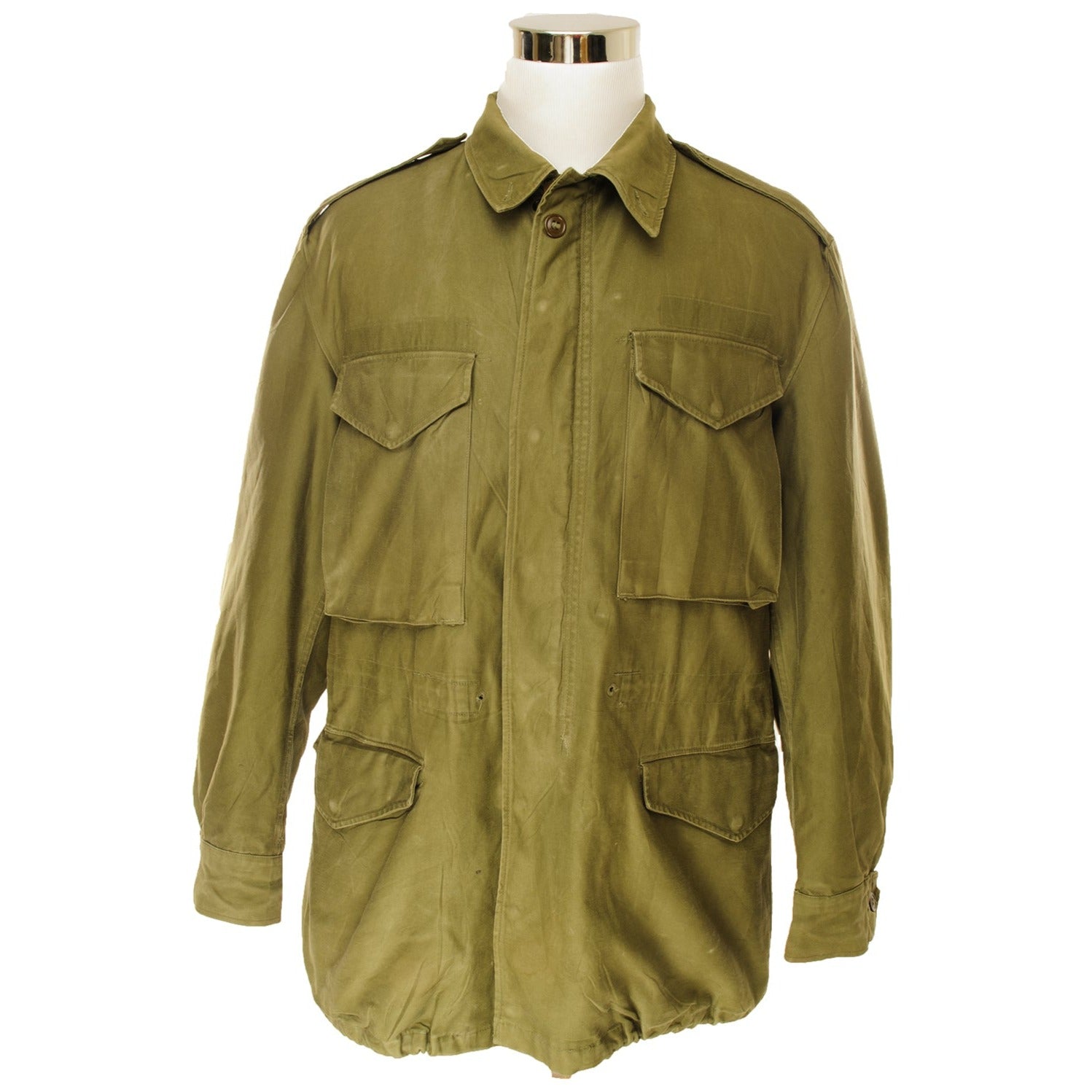 Vintage US Army M-1951 Field Jacket | Korean War Era Military Surplus | Medium Long Size | Perfect for Outdoor Adventures & Historical Reenactments