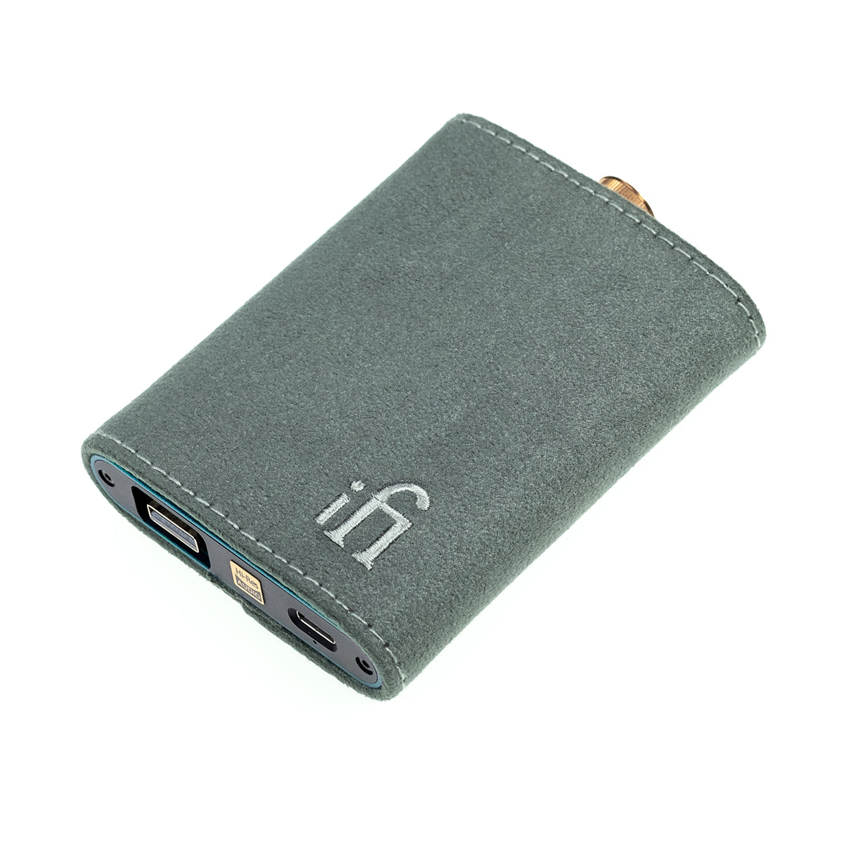 Premium iFi hip-dac & hip-dac2 Faux Suede Protective Case - Slim Portable Cover for Audiophile Headphone Amplifiers - Perfect for Travel, Commuting & Music Enthusiasts
