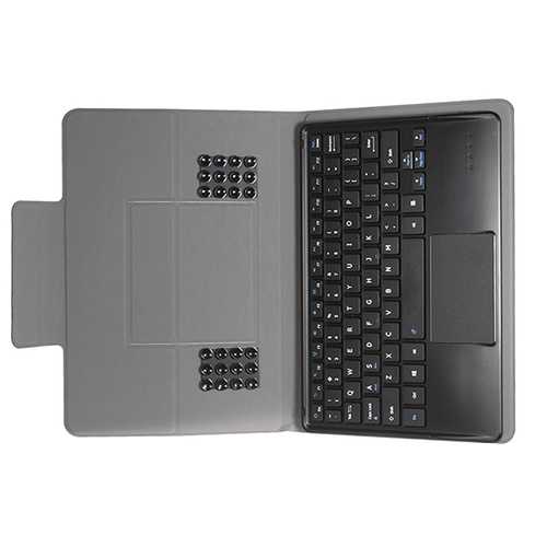 Universal Folding Stand Bluetooth Keyboard Case Cover for 9.6-10.6 Inch Tablets - Compatible with G10Max & More | Perfect for Work, Study & Travel