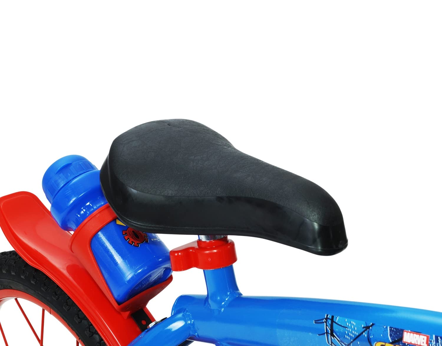 Huffy Marvel Spider-Man 16 Inch Boys Bike for Kids Ages 5-7 Years with Training Wheels, 21901W, Blue - Perfect for Beginner Riders, Outdoor Play & Neighborhood Adventures