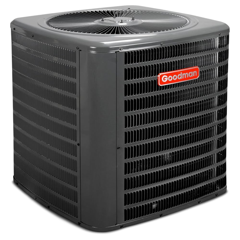 Goodman 13.4 SEER2 3.5 Ton 42,000 BTU Air Conditioner - High Efficiency Single Stage Scroll Condenser with R32 Clean Air Refrigerant | Perfect for Home Cooling & Energy Savings
