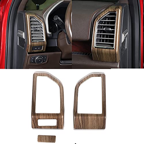 Side Air Conditioner Outlet Wood Grain