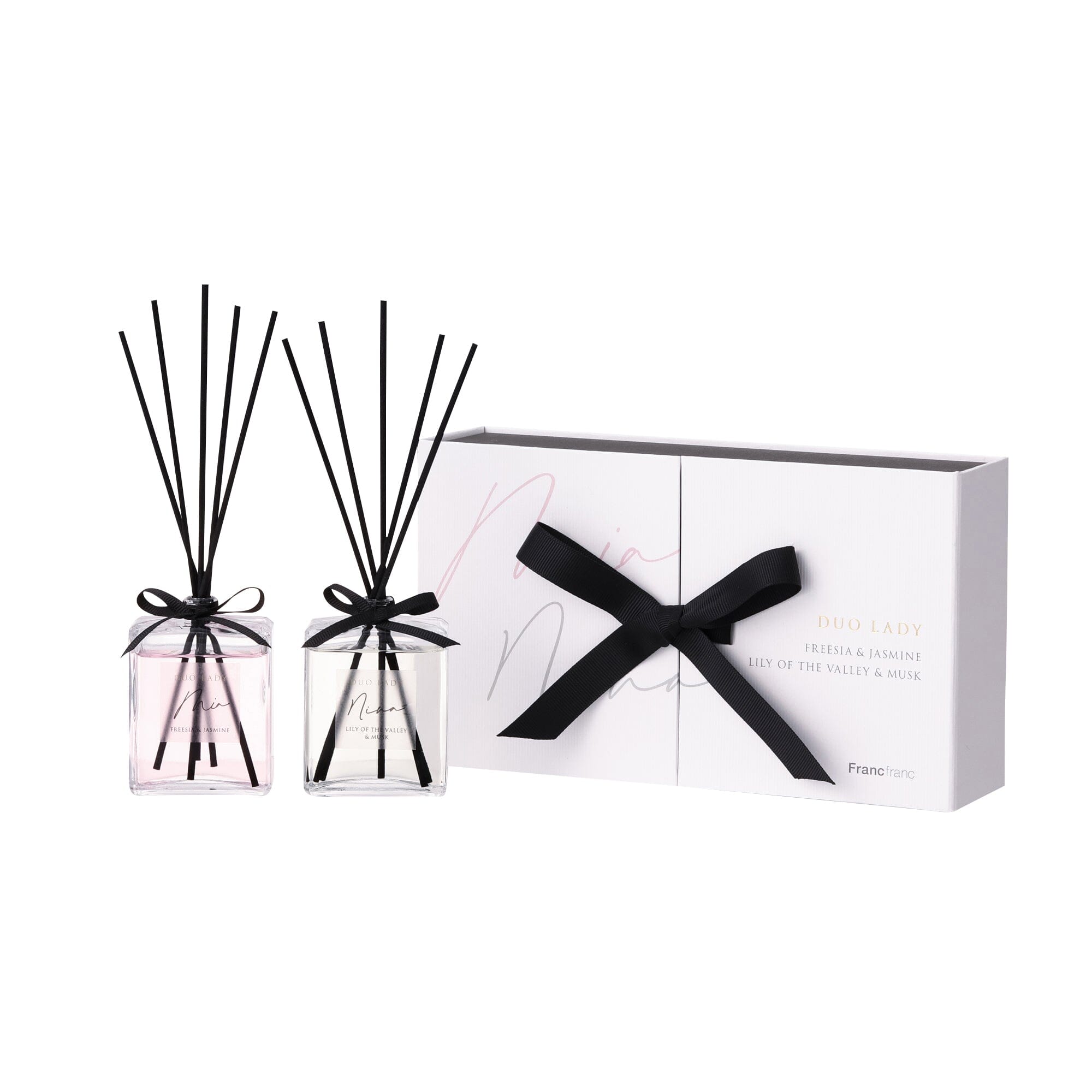 Duo Women's Perfume Gift Set - Floral & Fruity Scented Fragrances for Her | Perfect for Birthdays, Anniversaries & Valentine's Day Gifts