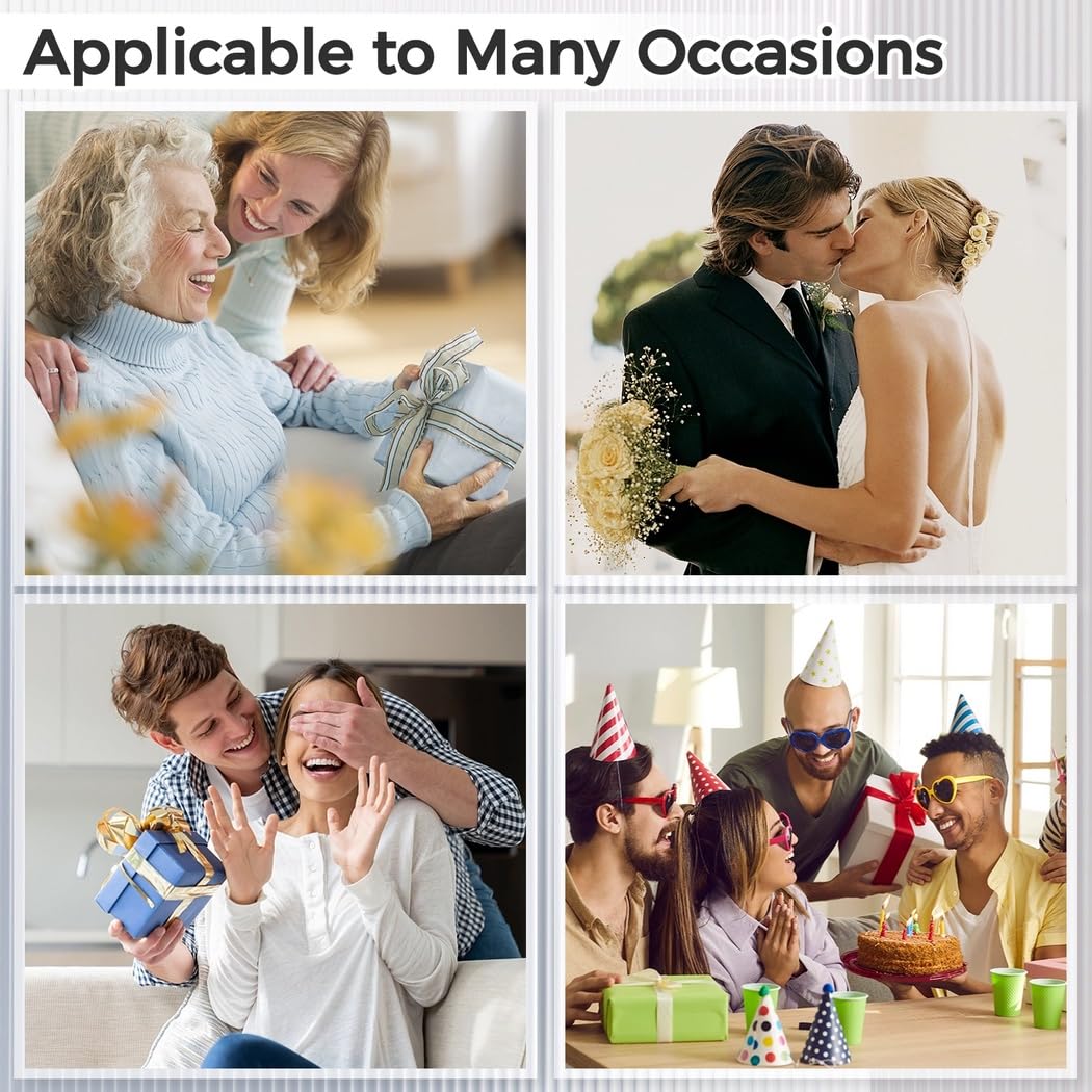 Chewtoyo 4x6 Inch PU Leather Photo Album with Pockets - Holds 600 Photos | Baby, Newborn, Wedding & Anniversary Scrapbook | Perfect for Boys, Girls, Family Memories & Travel Vacations