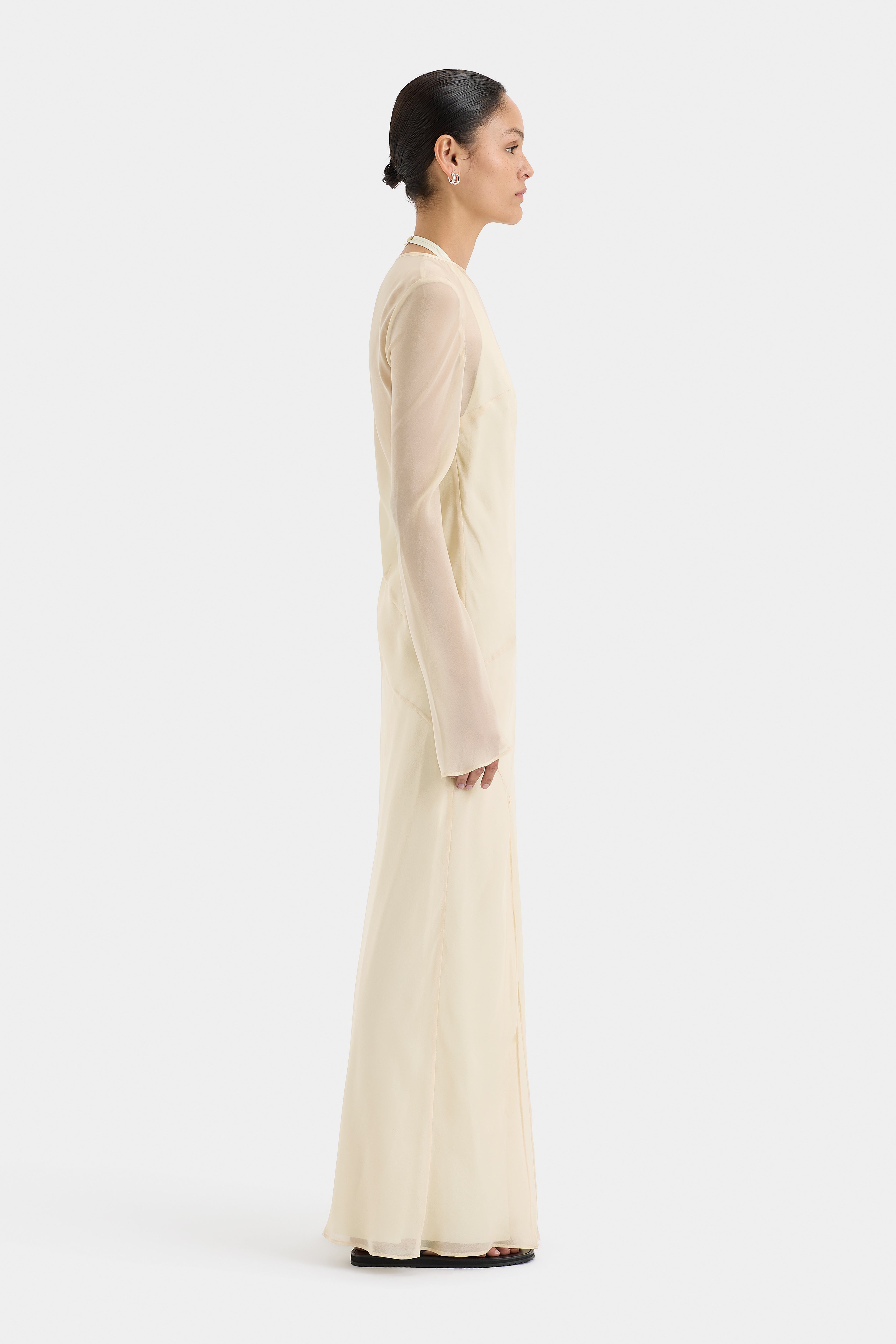 Elegant Strobe Long Sleeve Party Dress for Women - Perfect for Evening Events, Cocktail Parties & Date Nights