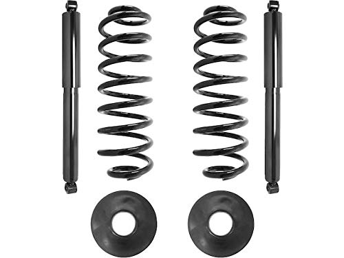 Rear Air Spring to Coil Spring Conversion Kit (6-Piece) - Compatible with 1998-2002 Lincoln Navigator RWD (Not for AWD) | Heavy Duty Suspension Upgrade for Smoother Ride & Improved Towing Capacity