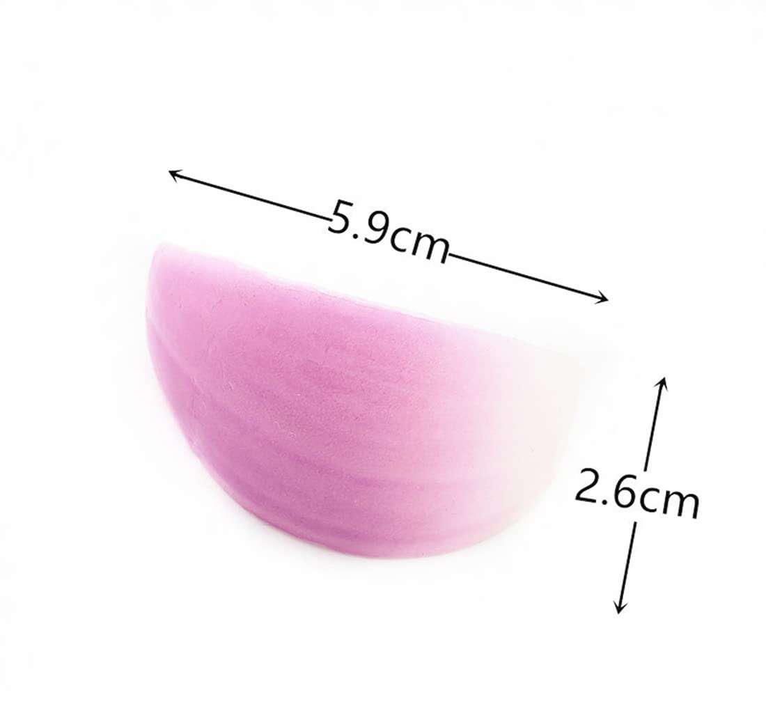 Zzooi Set of 8 Realistic Artificial Onions & Onion Flakes - High Simulation Food Display Props for Restaurant, Grocery Store & Home Kitchen Decor