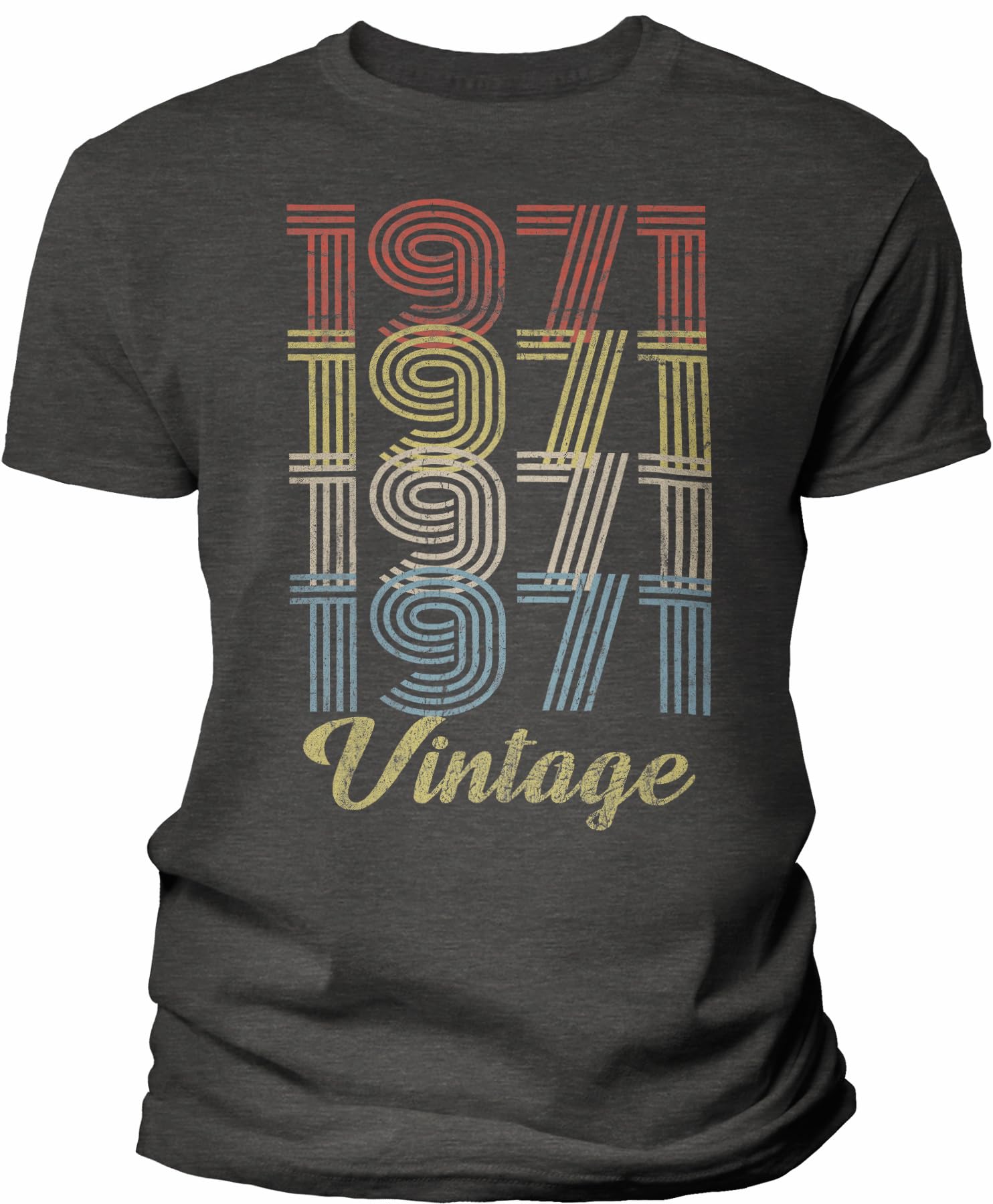 1971 Vintage Retro 54th Birthday Gift T-Shirt for Men - Funny 54 Year Old Birthday Present - Perfect for Parties, Gifts & Celebrations