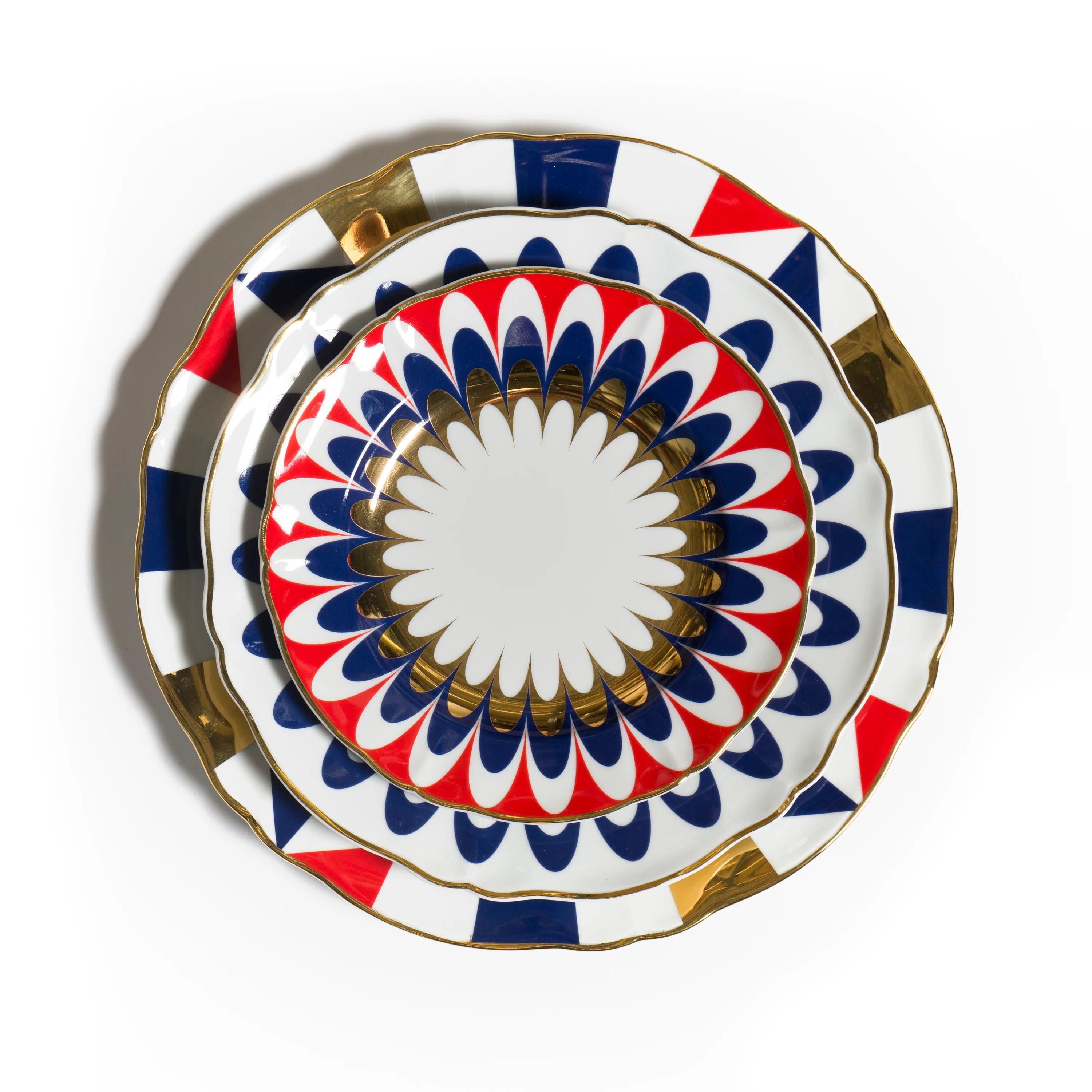 Bitossi Italy Abracadabra Dinnerware Set by La Tigre - Premium Ceramic Plates & Bowls for Elegant Dining, Perfect for Dinner Parties & Home Decor