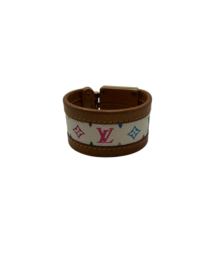 Authentic Louis Vuitton Murakami Koala Gold Plated Brass Bracelet - Luxury Fashion Accessory for Women, Perfect for Parties & Special Occasions