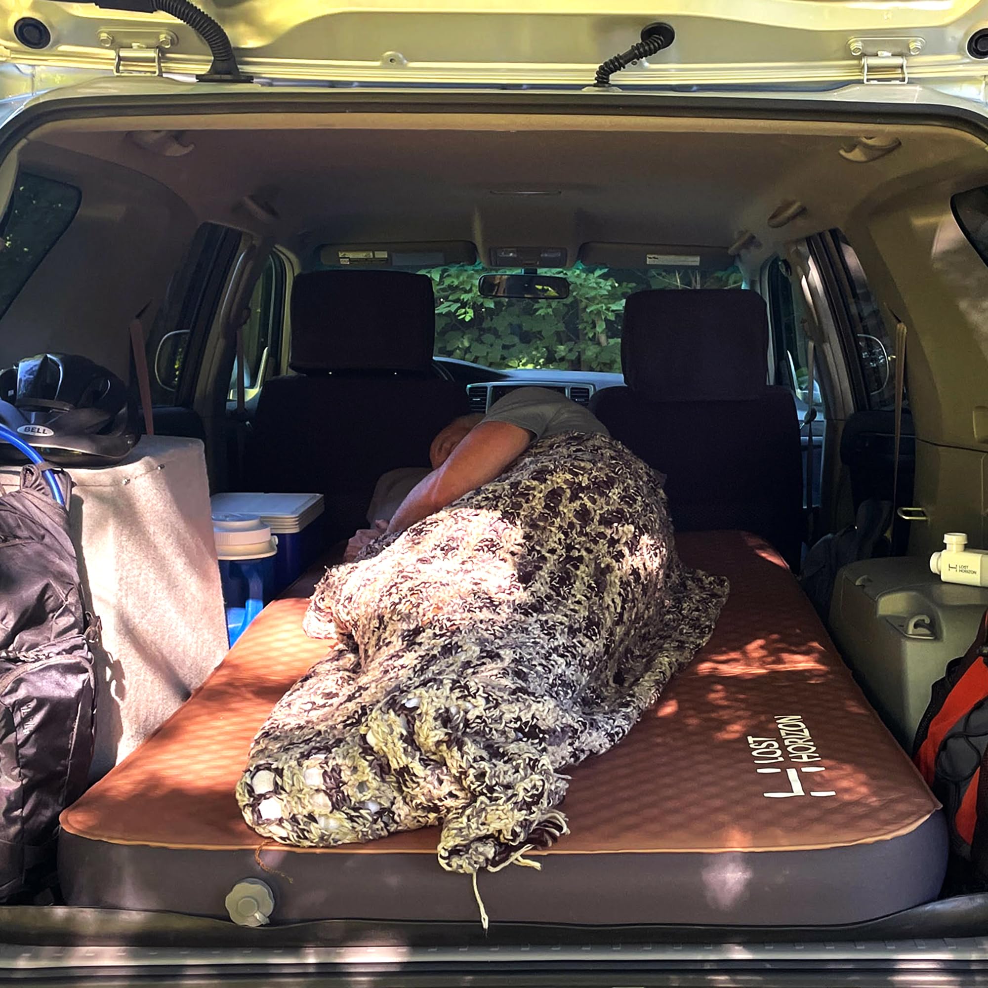 LOSTHORIZON Self-Inflating Camping Mattress with Air Pump - 4.5