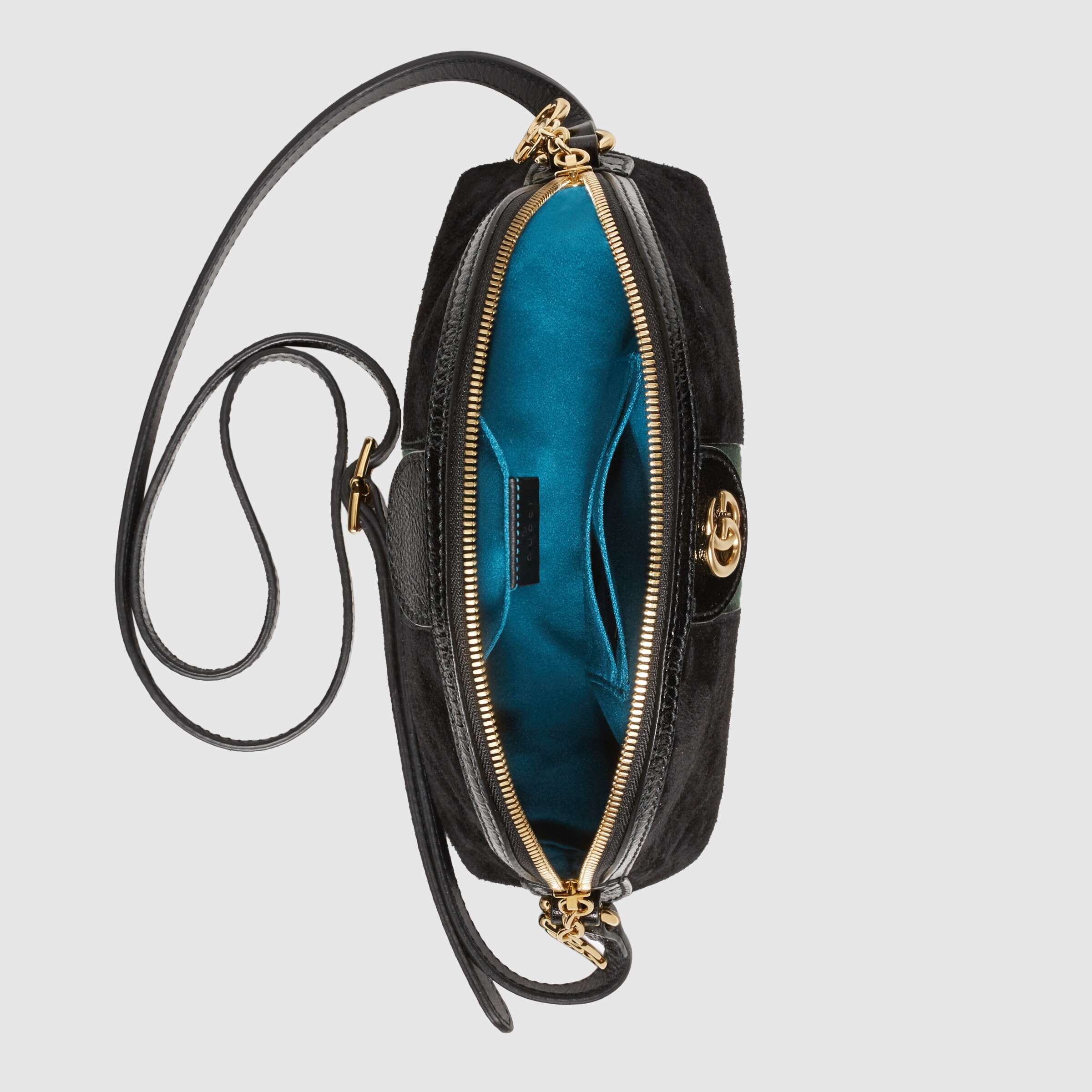 Gucci Ophidia Small Shoulder Bag for Women - Black Leather Crossbody Purse | Perfect for Work, Travel & Evening Out