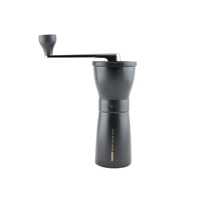 Hario Coffee Grinder Slim Pro - Manual Ceramic Burr Mill for Espresso, French Press & Pour Over - Perfect for Home Baristas & Coffee Enthusiasts