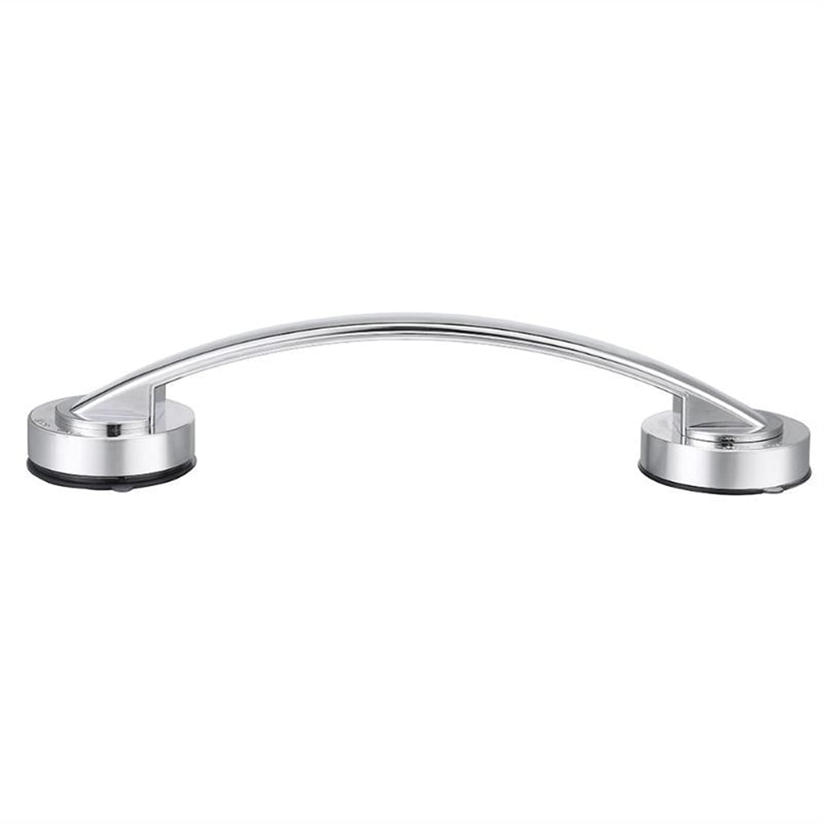 Non-Slip Shower Grab Bar with Vacuum Suction - Bathroom Safety Handrail for Elderly & Disabled - Light Grey Toilet Support Handle - Perfect for Showers, Bathtubs & Wet Areas