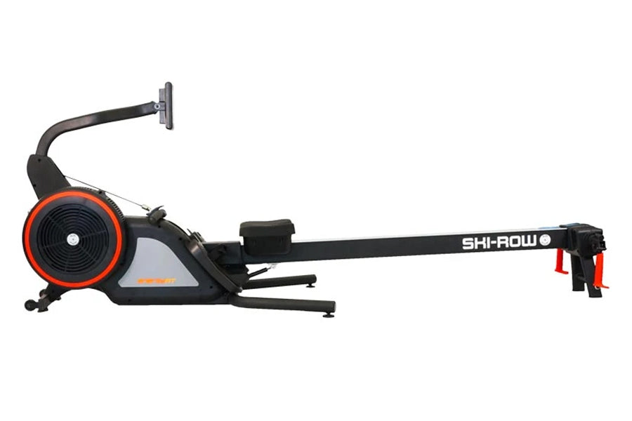SKI ROW AIR+PWR Rowing Machine - Premium Home Fitness Equipment for Full Body Workout | Perfect for Cardio, Strength Training & Weight Loss at Home or Gym