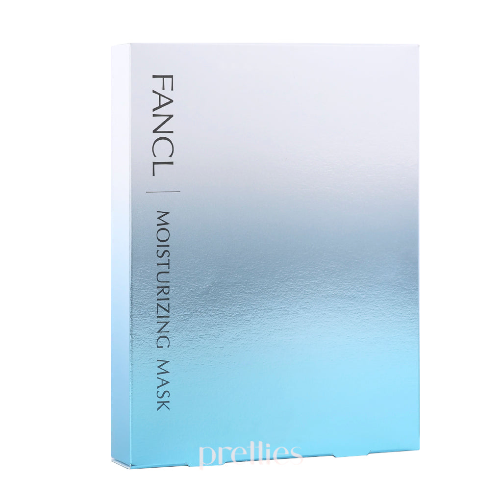 Fancl Japan Moisturizing Face Mask - Hydrating & Nourishing Sheet Mask (18ml x6 Sheets/Box) for Dry Skin Care - Perfect for Daily Skincare Routine & Travel Essentials