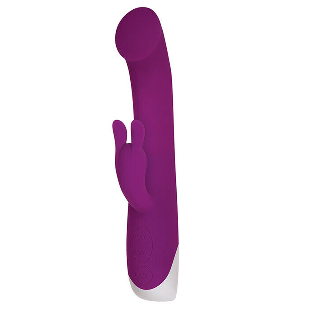 Evolved Cuddle Bunny Waterproof G Spot Rabbit Vibrator - Dual Stimulation for Women, Rechargeable Silicone Massager - Perfect for Couples Play & Solo Pleasure