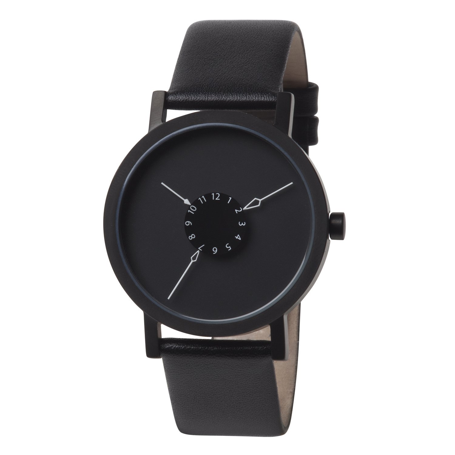 Nadir 40mm Minimalist Stainless Steel Wrist Watch for Men - Perfect for Business, Casual & Everyday Wear