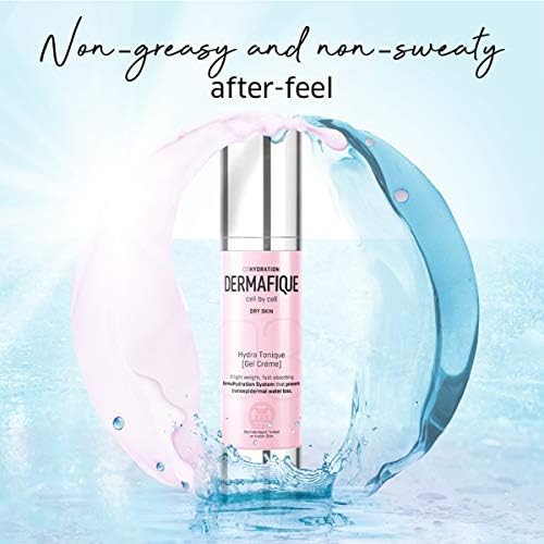 PrimeCraft Hydration Gel Cream with Shea Butter - 50ml | Long Lasting Face Moisturizer with Niacinamide & Vitamin E | Ultra Light Gel Formula for Non-Stick Matte Look | Perfect for Dry Skin & Daily Skincare Routine