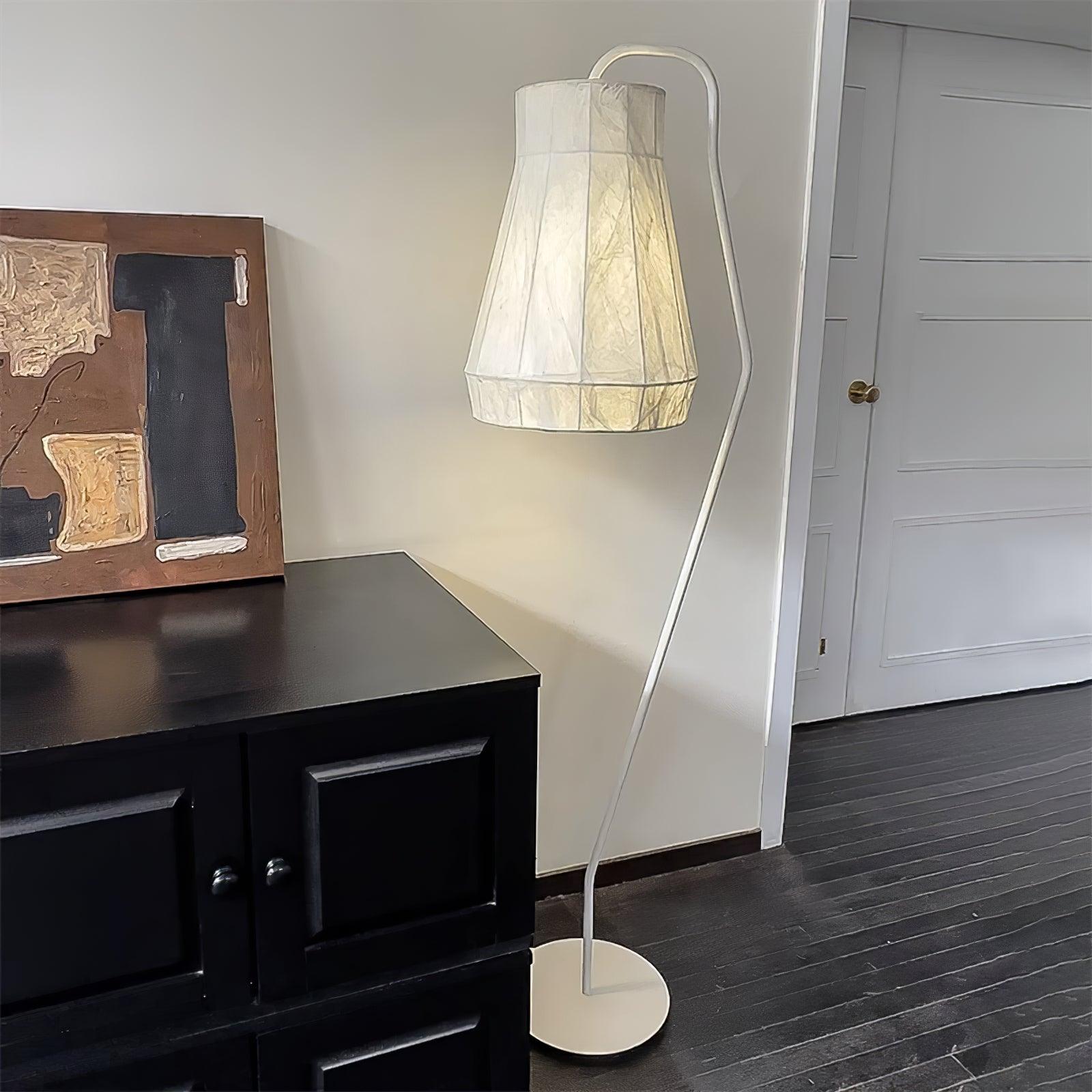 Modern Karman Floor Lamp - Adjustable LED Standing Light for Living Room, Bedroom & Office - Warm White & Cool White Dimmable Lighting for Home Decor