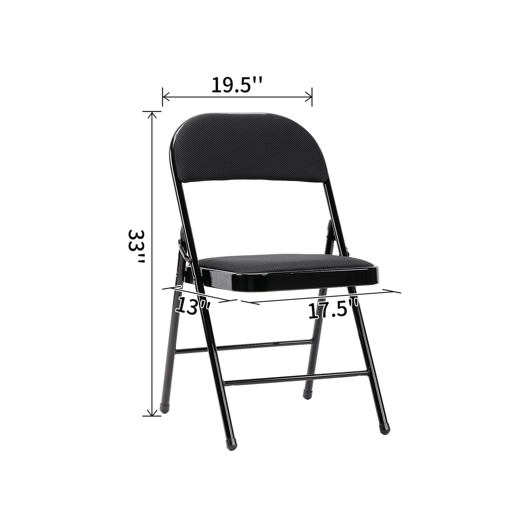 100 PCS White Stretch Spandex Chair Slipcovers - Elastic Dining Room Chair Covers Protector for Wedding, Banquet, Party & Home Decor | Fits Folding Chairs, Perfect for Events & Daily Use