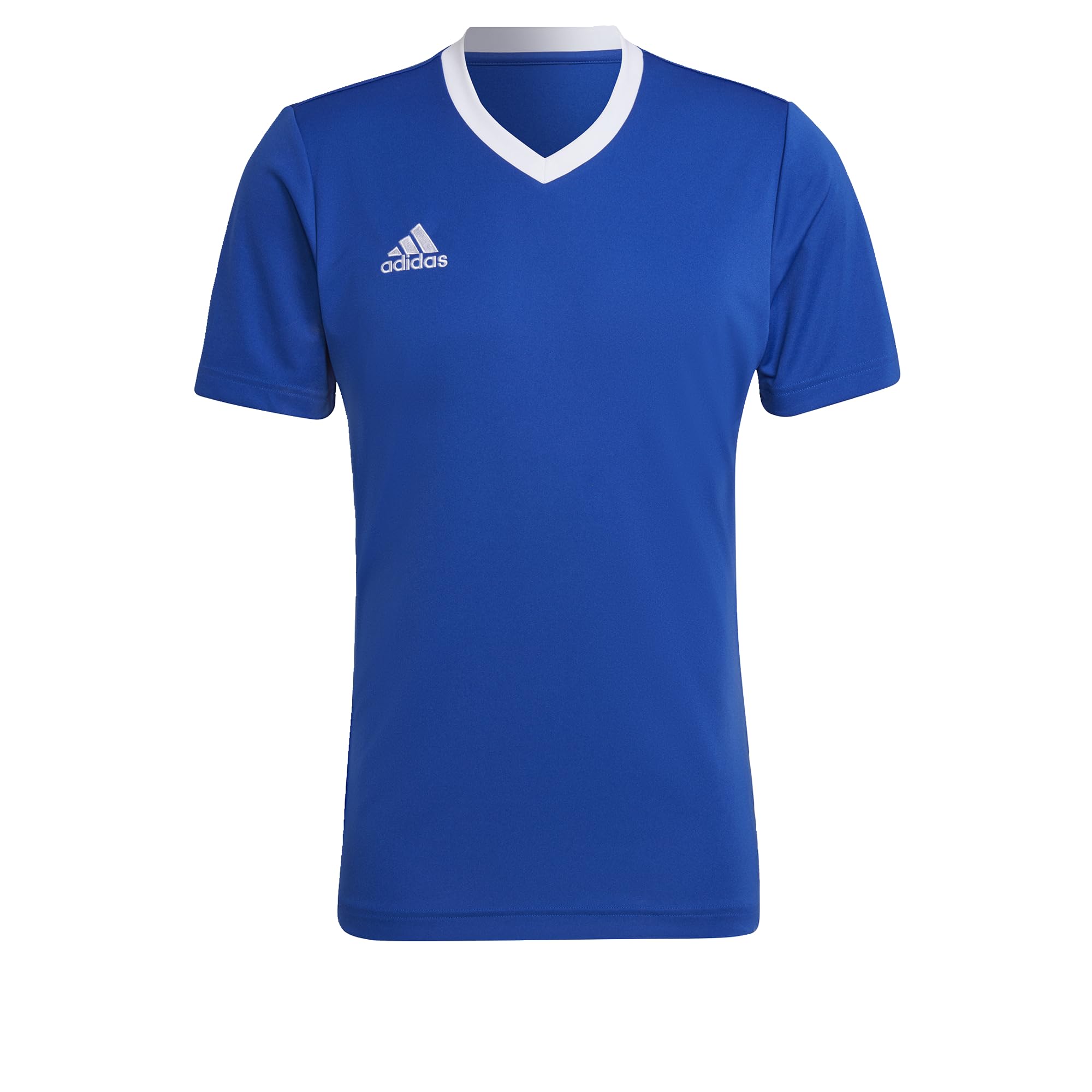 Adidas Men's Tall Size Entrada 22 Soccer Jersey - Team Royal Blue | Official Licensed Jersey for Soccer Games & Fan Support