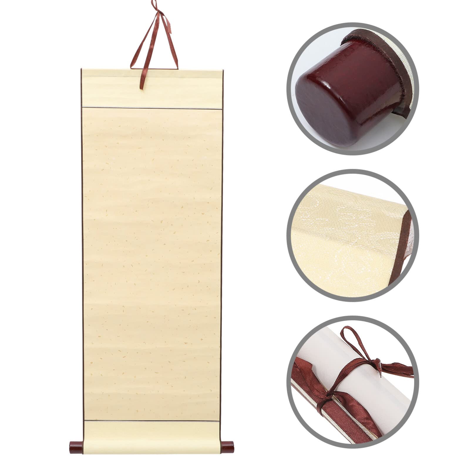 1pc Chinese Calligraphy Xuan Paper Scroll - Traditional Rice Paper for Wall Hanging, Calligraphy Practice & Art Display | Home Decor, Office Decoration, Gift for Art Lovers