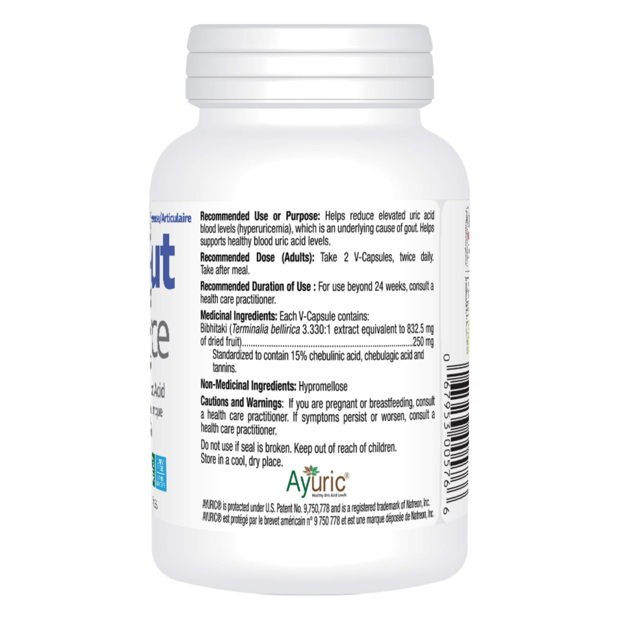 Gout Force - Natural Joint Pain Relief Supplement for Gout & Arthritis - Supports Healthy Uric Acid Levels - Perfect for Active Lifestyles & Joint Discomfort