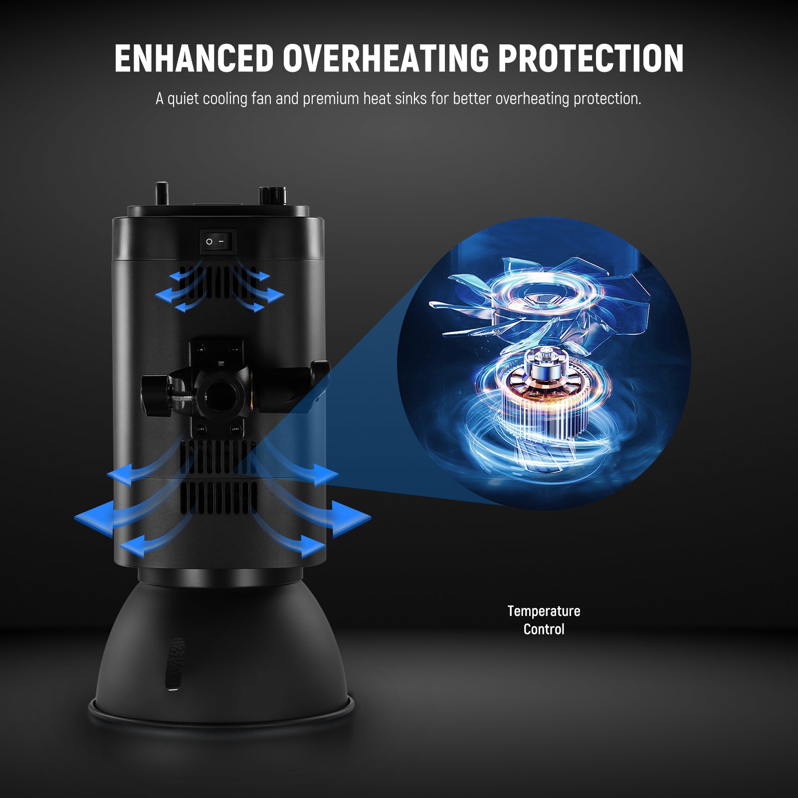 NEEWER S101 400W Studio Strobe Flash Light for Photography - Perfect for Portrait, Product, and Fashion Shoots