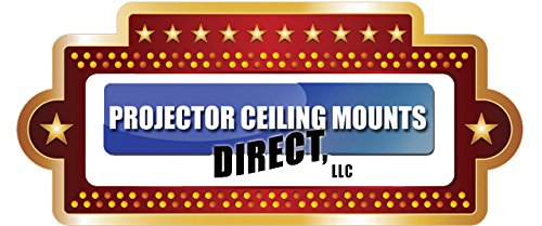 Universal Projector Ceiling Mount Bracket for Acer D411DT D412 D412D D421D D422D EV-S32H EV-S33H - 5-Inch Extension - Perfect for Home Theater, Classroom & Office Presentations