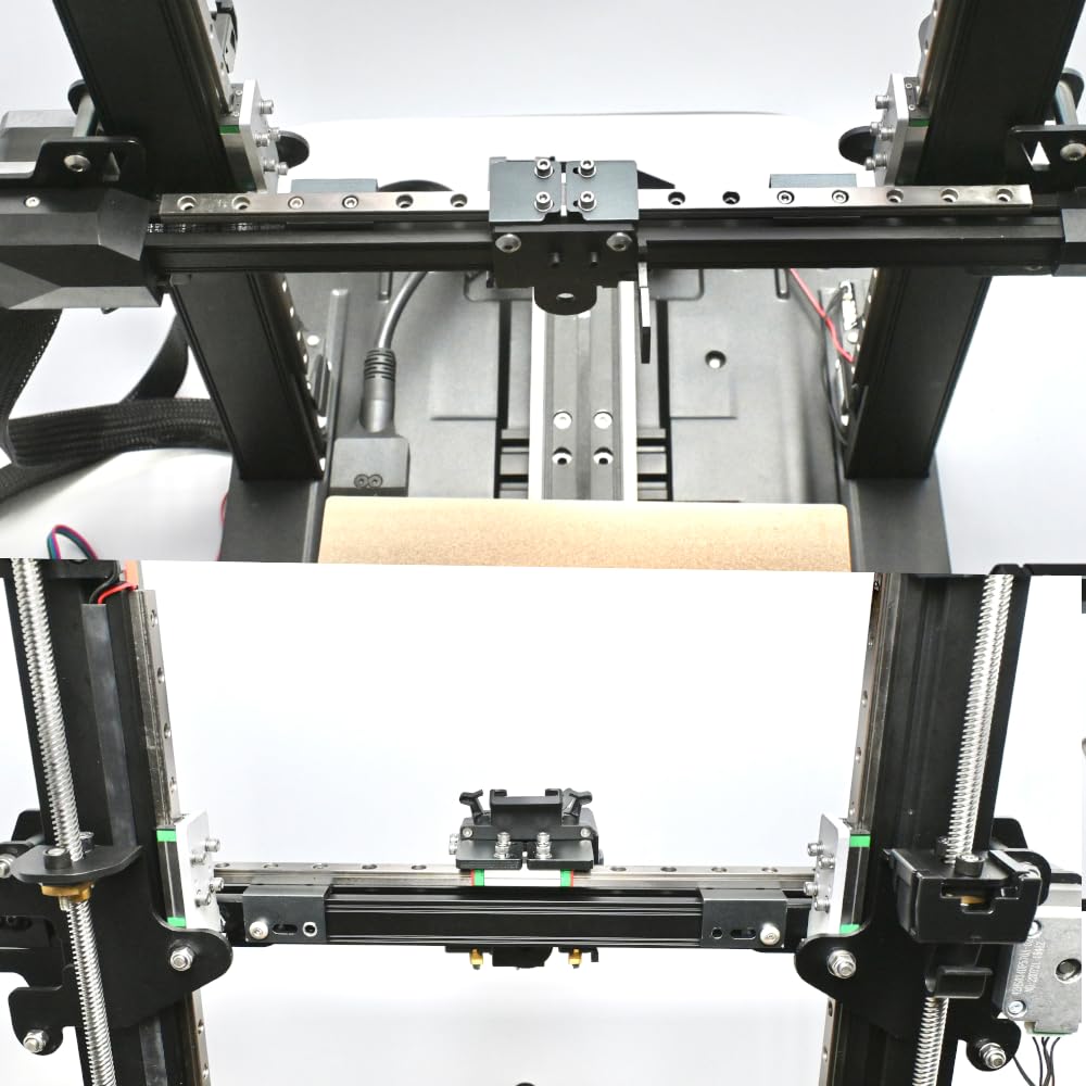 3D Printer Z-Axis Linear Rail Upgrade Kit - MGN9 Linear Guide Rail for Creality Ender 3/3 Pro/3 V2/3 S1 (Includes Rails & Hardware) | Improve Print Quality & Stability for DIY 3D Printing Projects