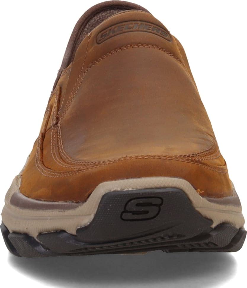 Skechers Men's Respected - Elgin Hands Free Slip-On Loafers | Comfortable Slip-In Shoes for Men | Perfect for Work, Travel & Casual Wear