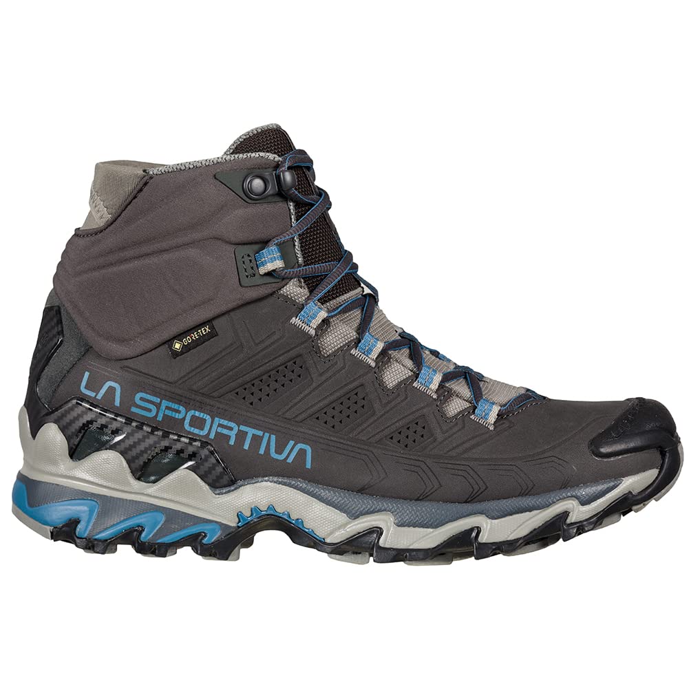 La Sportiva Women's Ultra Raptor II Mid Leather GTX Hiking Boots - Waterproof Trail Shoes for Outdoor Adventures, Backpacking & Mountain Trekking