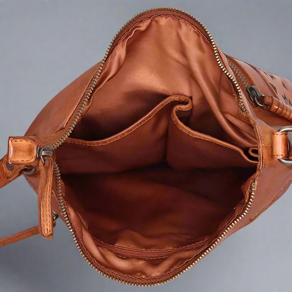 Stylish MET Crossbody Bag with Aztec Pattern - Perfect for Travel, Shopping & Everyday Use
