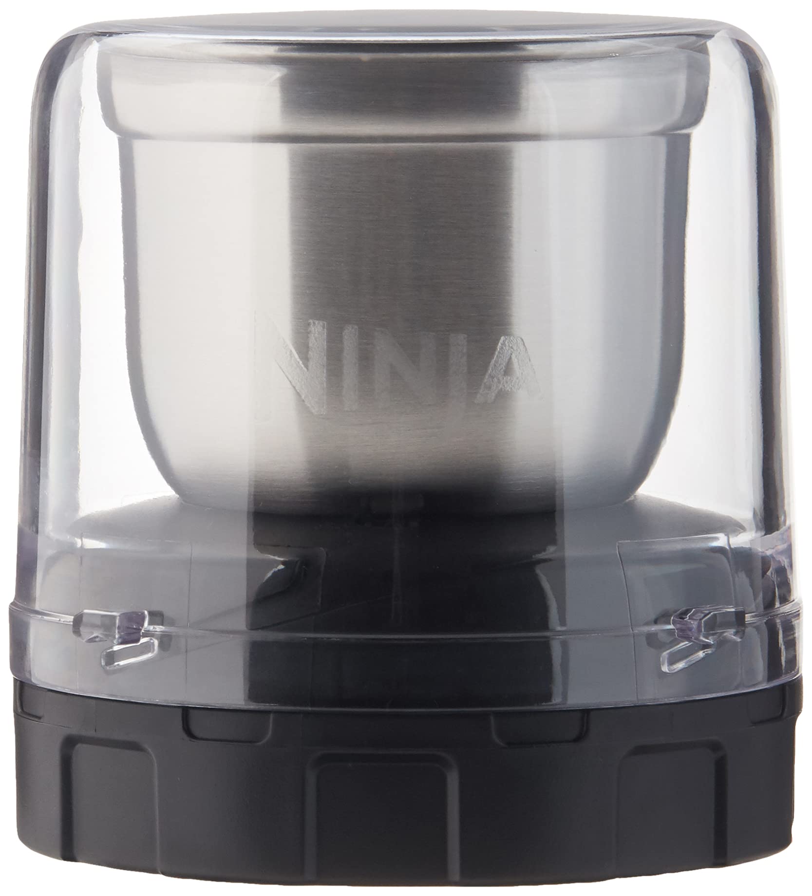 Ninja Foodi Coffee & Spice Grinder - Compatible with Ninja SS100, SS350, SS400 Blenders - Compact 12-Tbsp Capacity - Stainless Steel & Black - Perfect for Grinding Coffee Beans, Spices, Nuts - Ideal for Home Kitchens & Coffee Enthusiasts