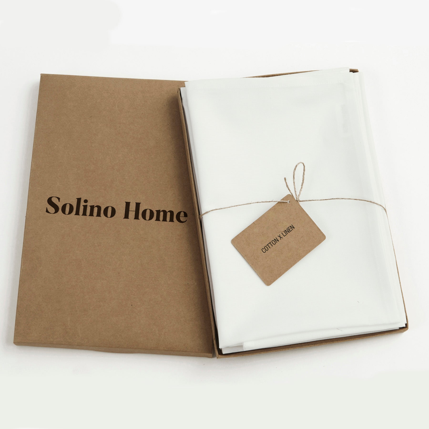 Premium Cotton Linen Napkins Set - Soft, Absorbent & Eco-Friendly Dinner Napkins for Formal Dining, Parties & Everyday Use
