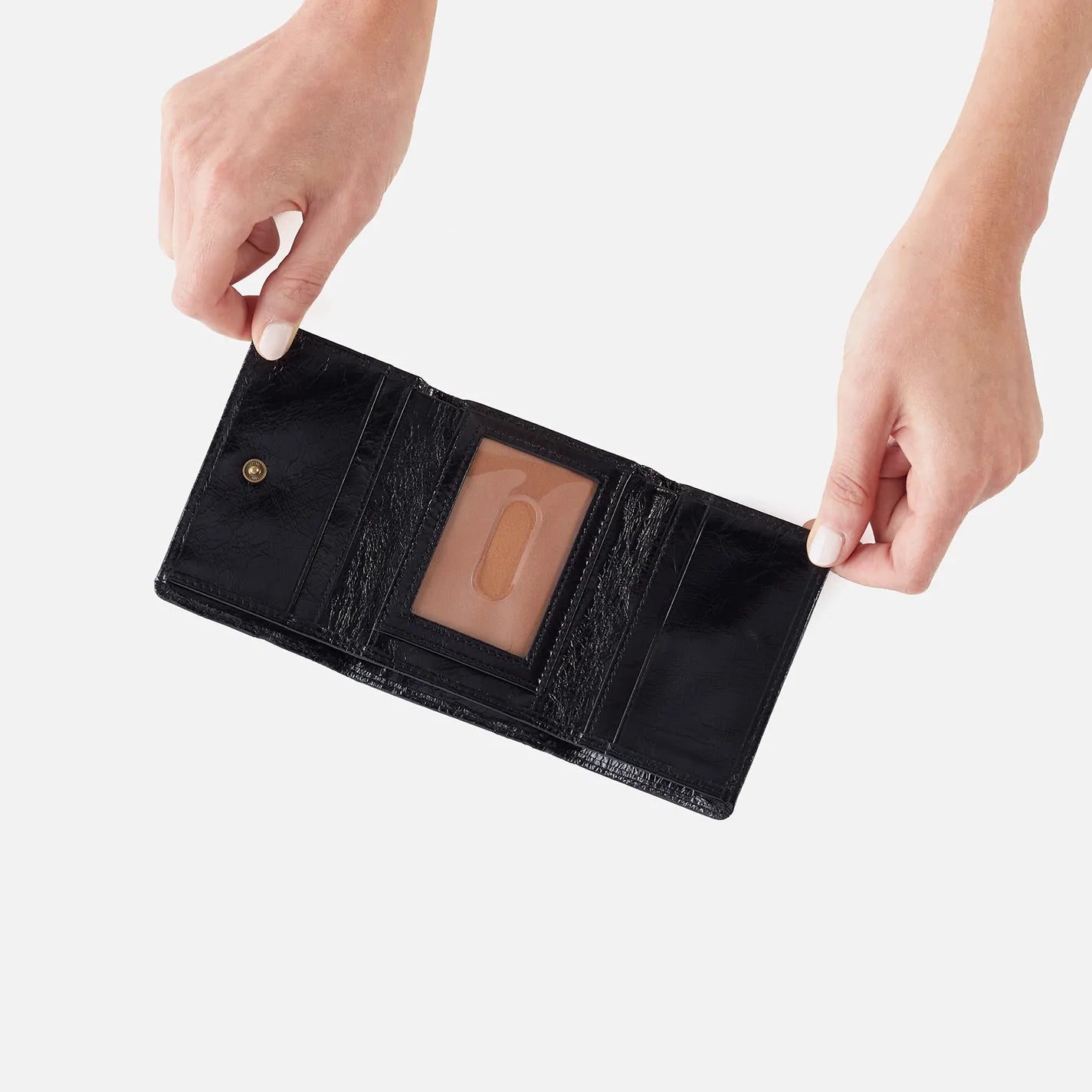 JILL MINI Trifold Wallet for Women - Slim RFID Blocking Leather Wallet with Multiple Card Slots - Perfect for Travel, Work & Everyday Use