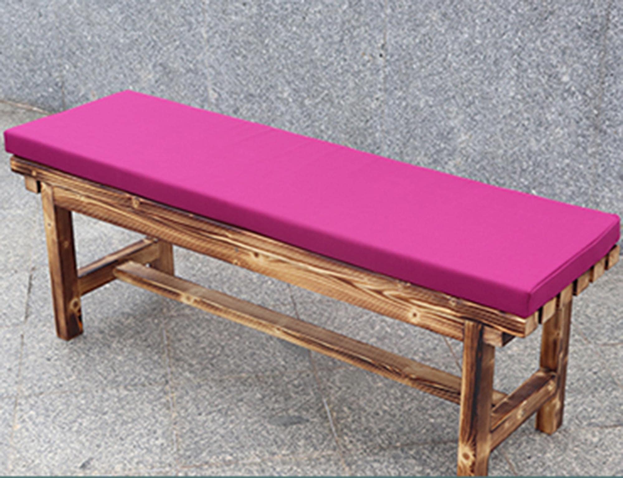 Waterproof 2-3 Seater Bench Cushion - Soft Rectangle Seat Pad for Indoor & Outdoor Use - Perfect for Garden Benches, Patio Furniture & Swing Seats - Durable & Comfortable for All Weather Conditions