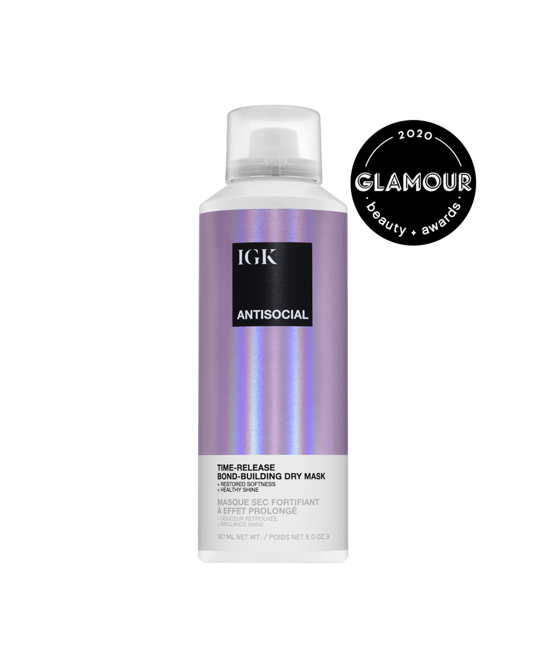 Antisocial Dry Hair Mask - Deep Conditioning Treatment for Damaged & Frizzy Hair - Perfect for Salon-Quality Haircare at Home