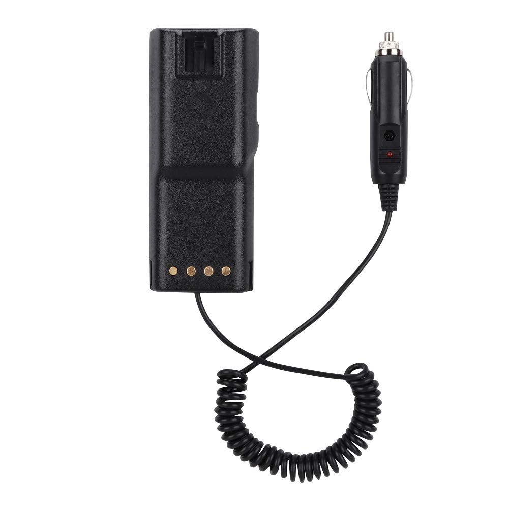 12V GP88 Car Battery Adapter for Motorola Radio GP88 GP300 GP600 GTS2000 GTX2000 GTX800 - Low Heat Dissipation & Switch IC Design - Perfect for Emergency Vehicles, Construction Sites & Outdoor Adventures